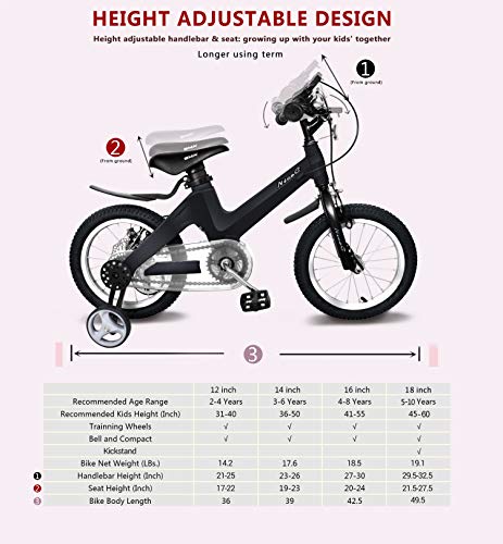 boys bike,kids bike,3 year old bike,Girls bike,kids bikes ages 5-8,traning wheel bike,kids bmx,bicicleta para niños,kids bikes 14 inch, kids bikes 3-5, bicicletas para niños, bikes for 4 year old girl - Image 3