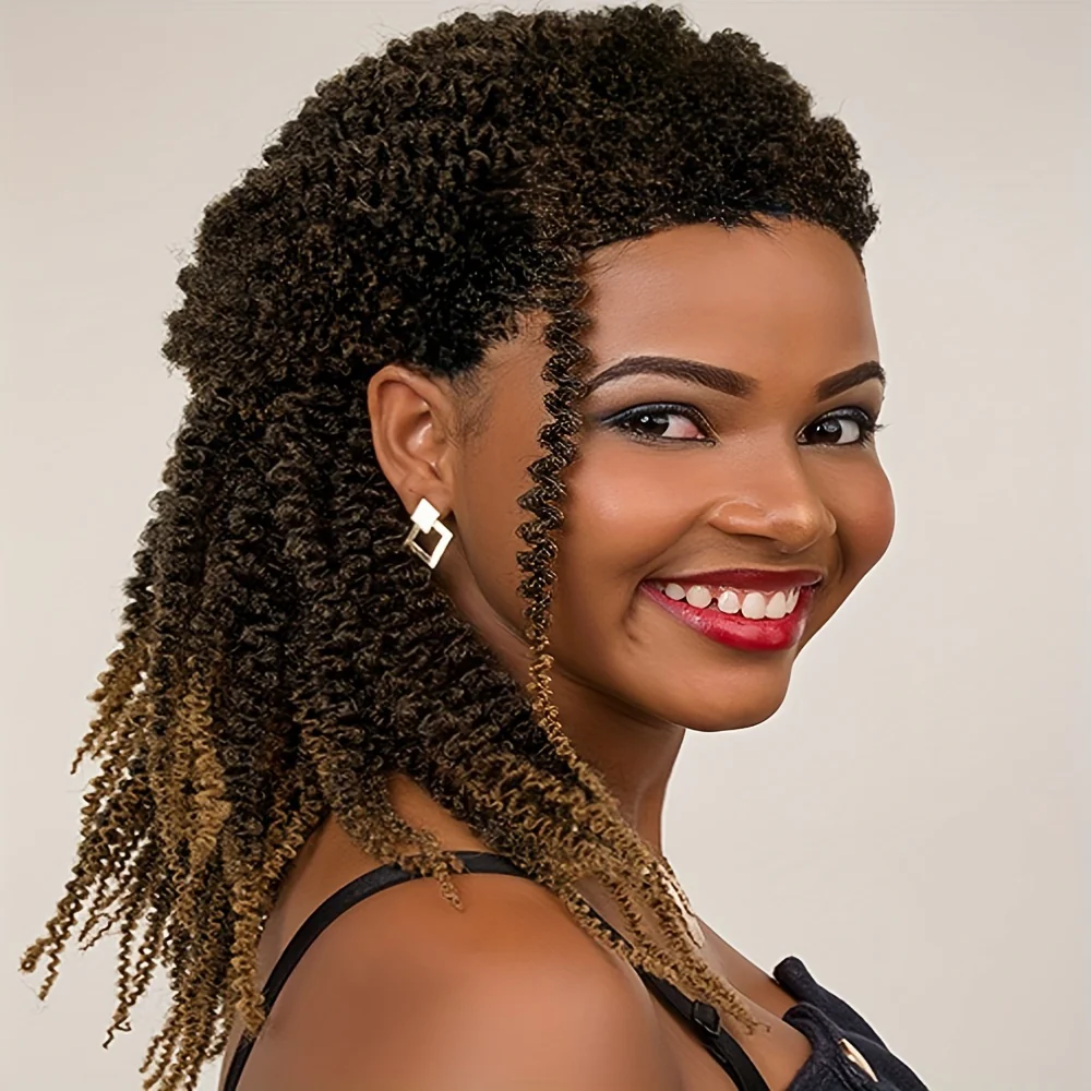 Braids Wig Curly Braids Wig Synthetic Lace Wig Beginners Friendly Heat Resistant Wig For Women - Image 3