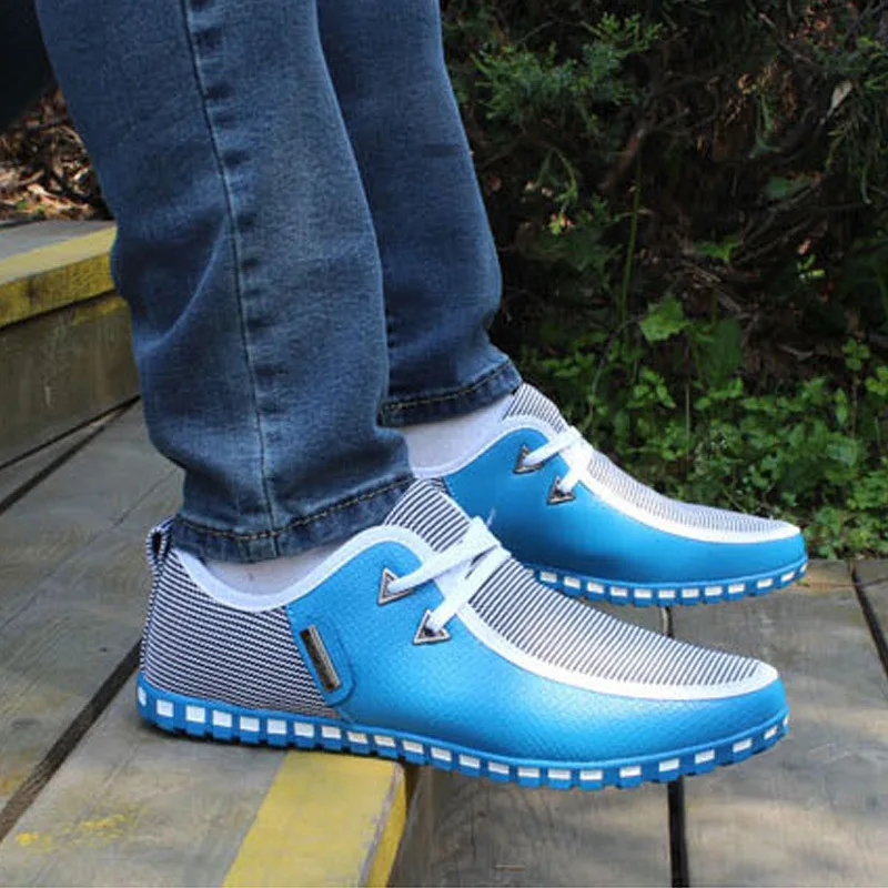 Brand Men Casual Shoes Breathable Canvas Shoes Men Sneakers Fashion Lace Up Espadrilles Men Footwear Comfortable Walking Shoes - Image 3