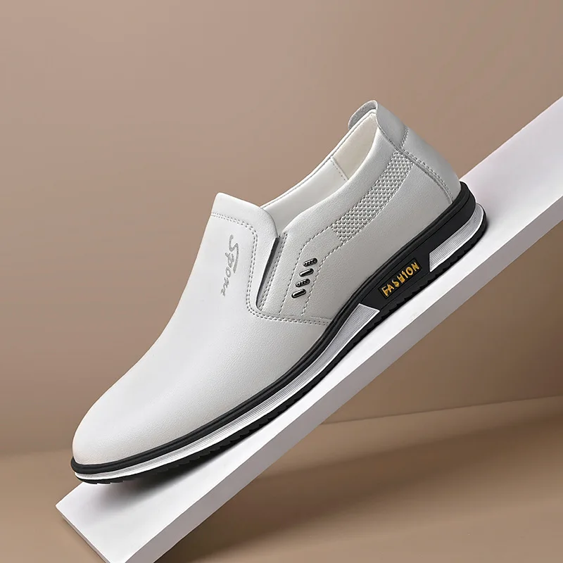 Brand New Fashion Men Loafers Men Leather Casual Shoes High Quality Adult Moccasins Men Driving Shoes Male Footwear Unisex 2022 - Image 6