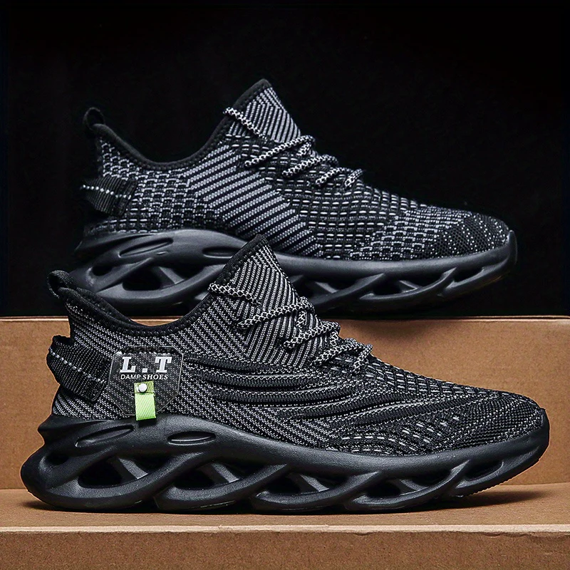 Breathable Men's Blade Sneakers - Lightweight Non-Slip Sport Shoes for Running, Walking, and Training - Image 31