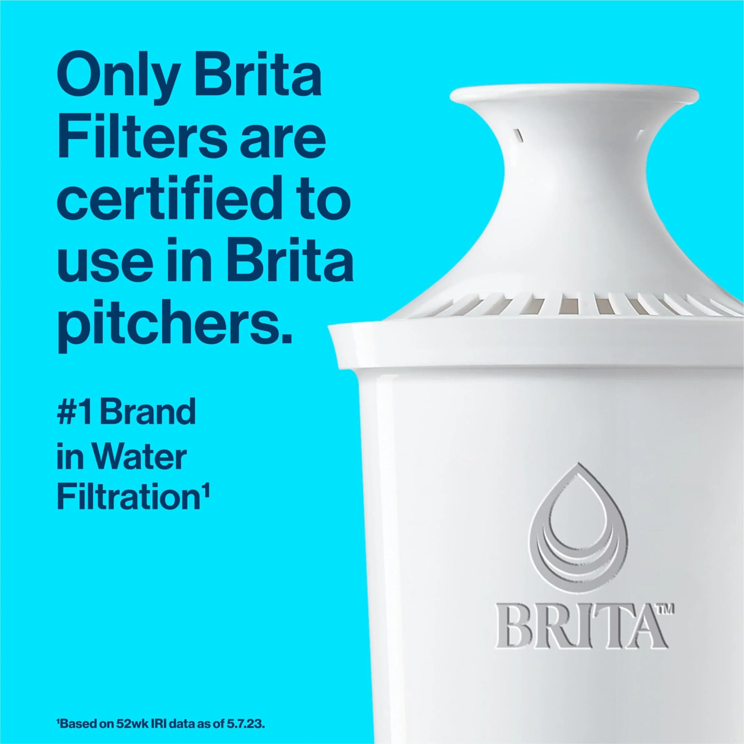 Brita UltraMax Large Water Dispenser With Standard Filter, BPA-Free, Replaces 1,800 Plastic Water Bottles a Year, Lasts Two Months or 40 Gallons, Includes 1 Filter, Kitchen Accessories, Large - 27-Cup - Image 6