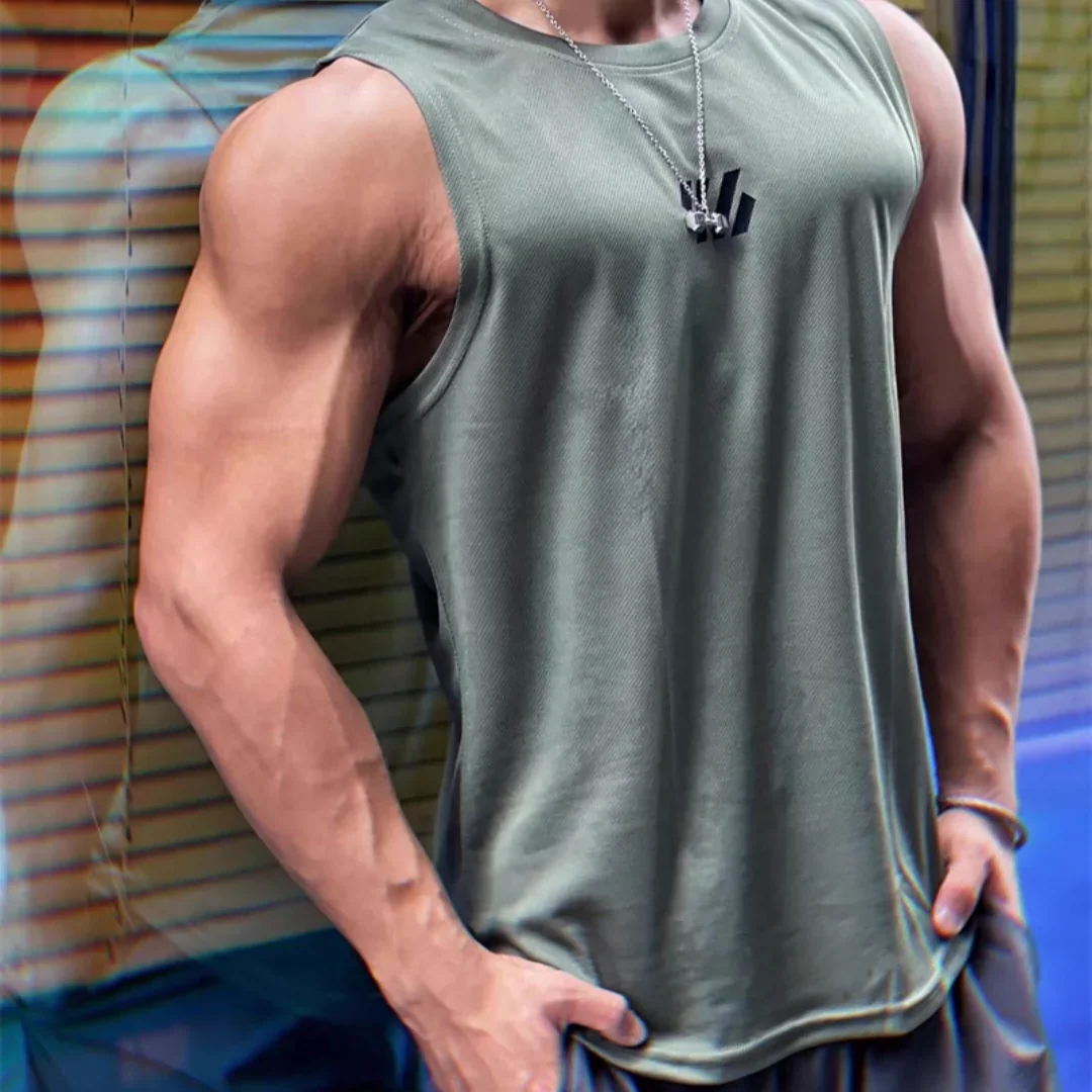 Brother Men's Equipment Training Sleeveless Mesh Quick-Dry Vest - Image 2