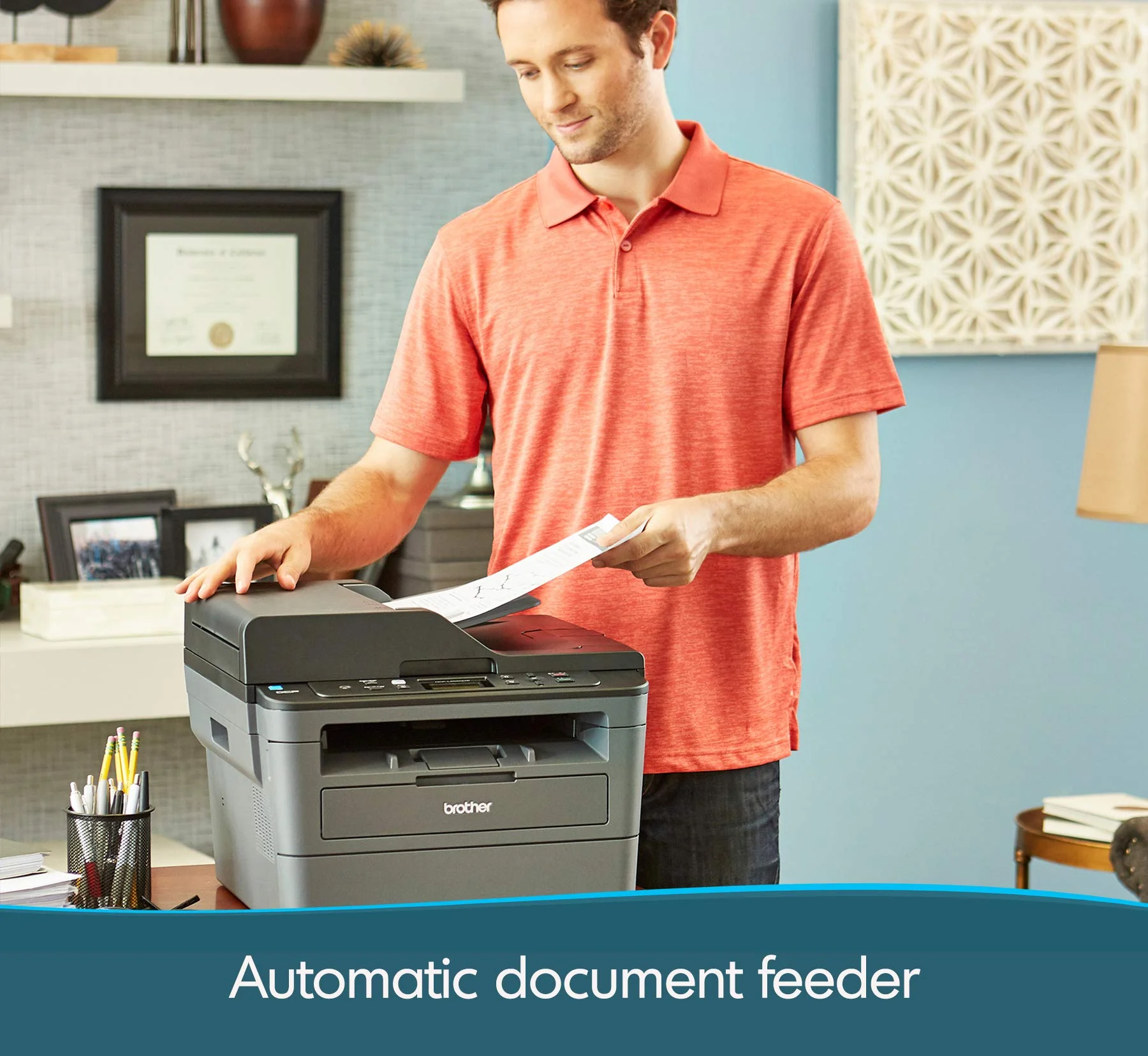 Brother Printer RDCPL2550DW Monochrome Printer with Scanner and Copier 2.7inch (Refurbished) - Image 6