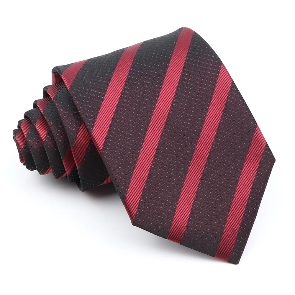Business Man Accessories Men's Formal Tie Striped Blue Gray Necktie Wide Tie Gift For Man Office Wedding Party Cravat Free Shipp - Image 30