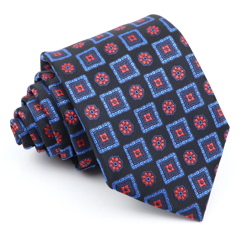 Business Man Accessories Men's Formal Tie Striped Blue Gray Necktie Wide Tie Gift For Man Office Wedding Party Cravat Free Shipp - Image 31