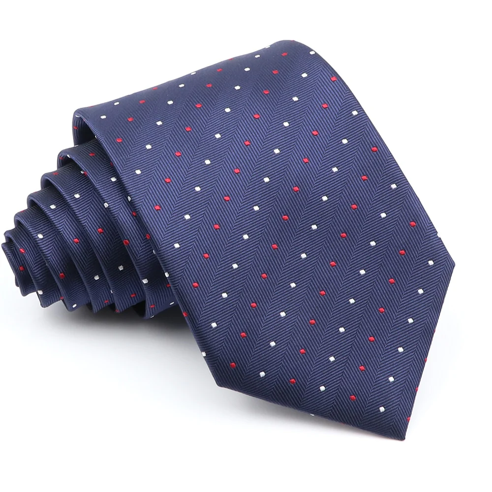 Business Man Accessories Men's Formal Tie Striped Blue Gray Necktie Wide Tie Gift For Man Office Wedding Party Cravat Free Shipp - Image 34