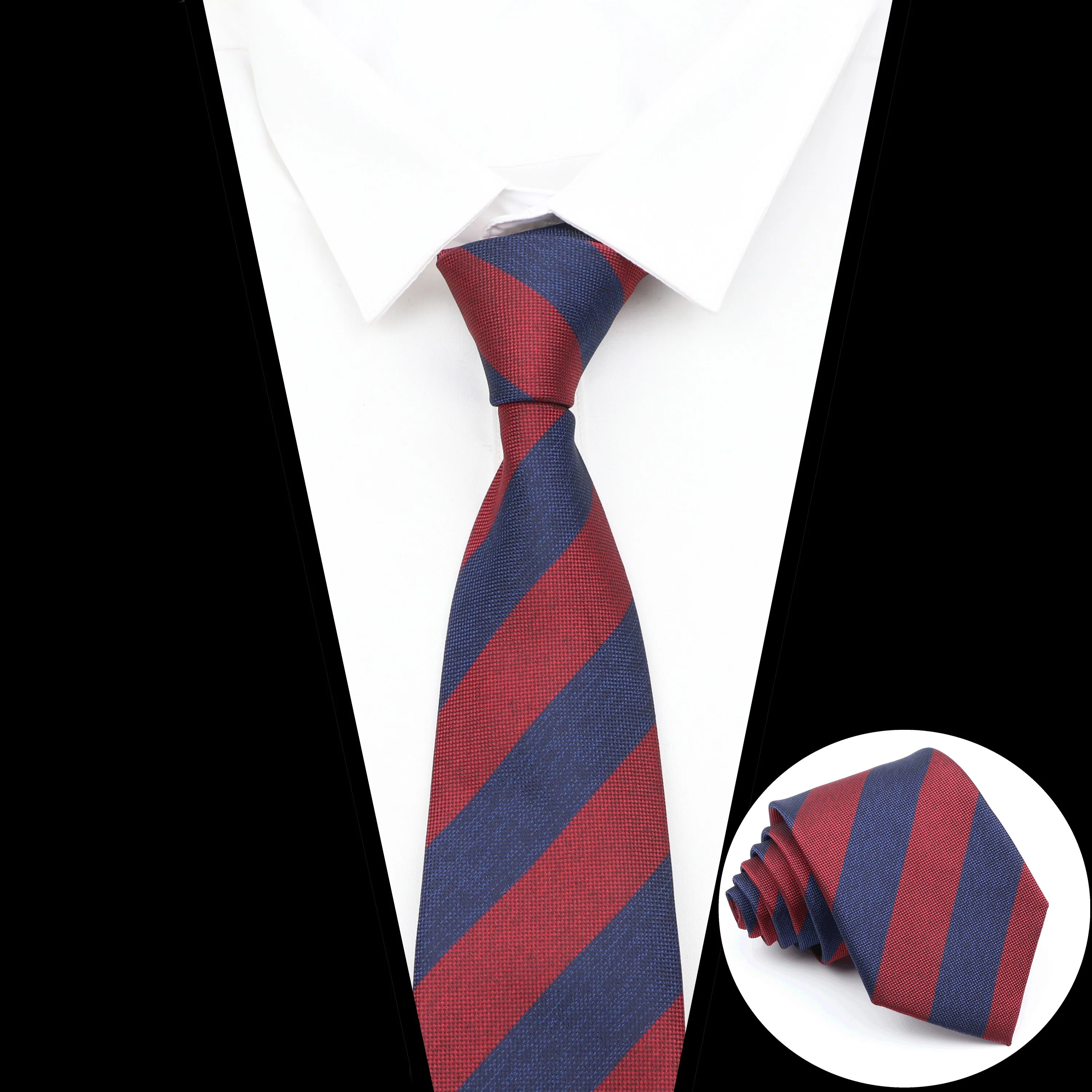 Business Man Accessories Men's Formal Tie Striped Blue Gray Necktie Wide Tie Gift For Man Office Wedding Party Cravat Free Shipp - Image 38