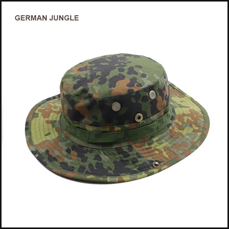 Camouflage Boonie Hat Tactical US Army Bucket Hats Military Multicam  Panama Summer Cap Hunting Hiking Outdoor Camo Sun Caps Men - Image 13
