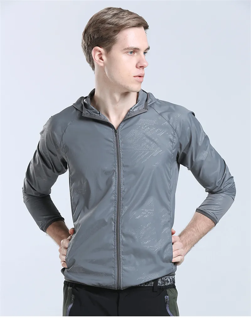 Camping Rain Jacket Men Women Waterproof Sun Protection Clothing Fishing Hunting Clothes Quick Dry Skin Windbreaker With Pocket - Image 2