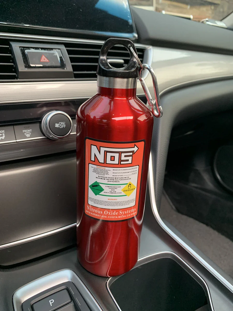 Car Insulation Cup NOS Nitrogen Cylinder Vacuum Stainless Steel Kettle 500ml High-capacity Travel Sports Bottle Water Cup 2025 - Image 7