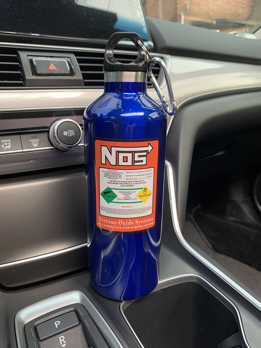 Car Insulation Cup NOS Nitrogen Cylinder Vacuum Stainless Steel Kettle 500ml High-capacity Travel Sports Bottle Water Cup 2025 - Image 8
