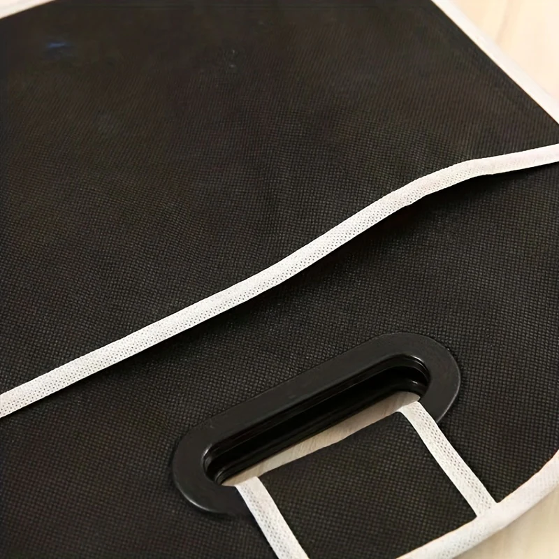 Car Trunk Cargo Storage Bag, Foldable Black Storage Box For Car And Trunk - Image 9