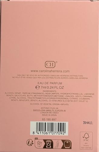Carolina Herrera Mini Good Girl Blush Eau de Parfum 0.24 oz / 7 mL eau de parfum rollerball - Image 2