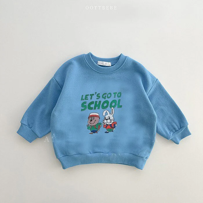 Cartoon Printing Tshirt For Boys Girls Mickey Mouse Sweatshirts Toddler New Long-sleeved Tops Casual Loose Crew Neck Pullovers - Image 12