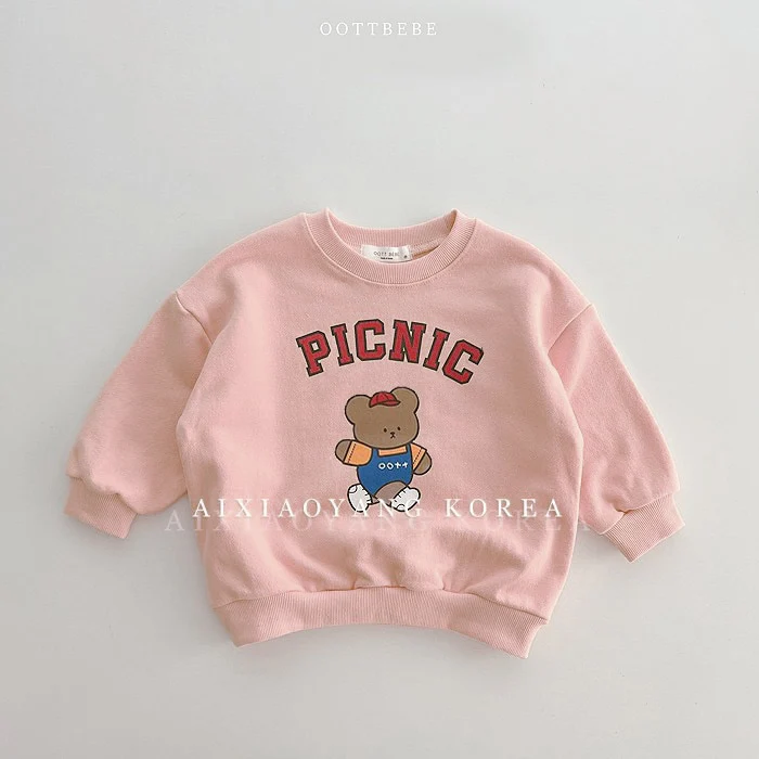 Cartoon Printing Tshirt For Boys Girls Mickey Mouse Sweatshirts Toddler New Long-sleeved Tops Casual Loose Crew Neck Pullovers - Image 15