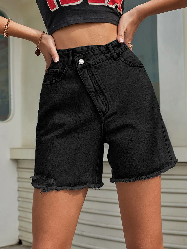 Casual Denim Shorts Women Jeans Feminino Woman High Waisted 2023 Korean Fashion Summer Slim Short Jean Femme - Image 7