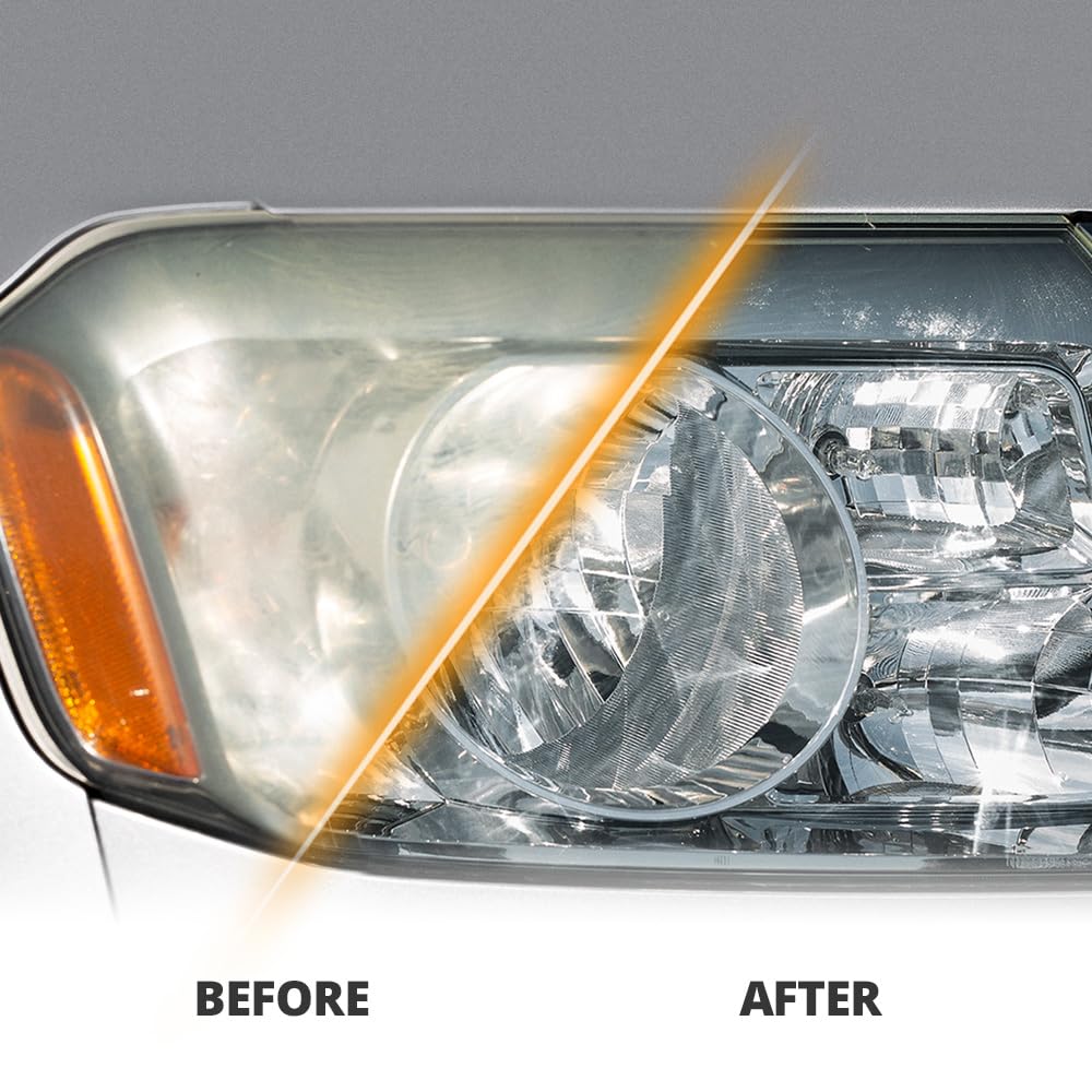 CERAKOTE® Ceramic Headlight Restoration Kit – Guaranteed To Last As Long As You Own Your Vehicle – Brings Headlights back to Like New Condition - 3 Easy Steps - No Power Tools Required - Image 2