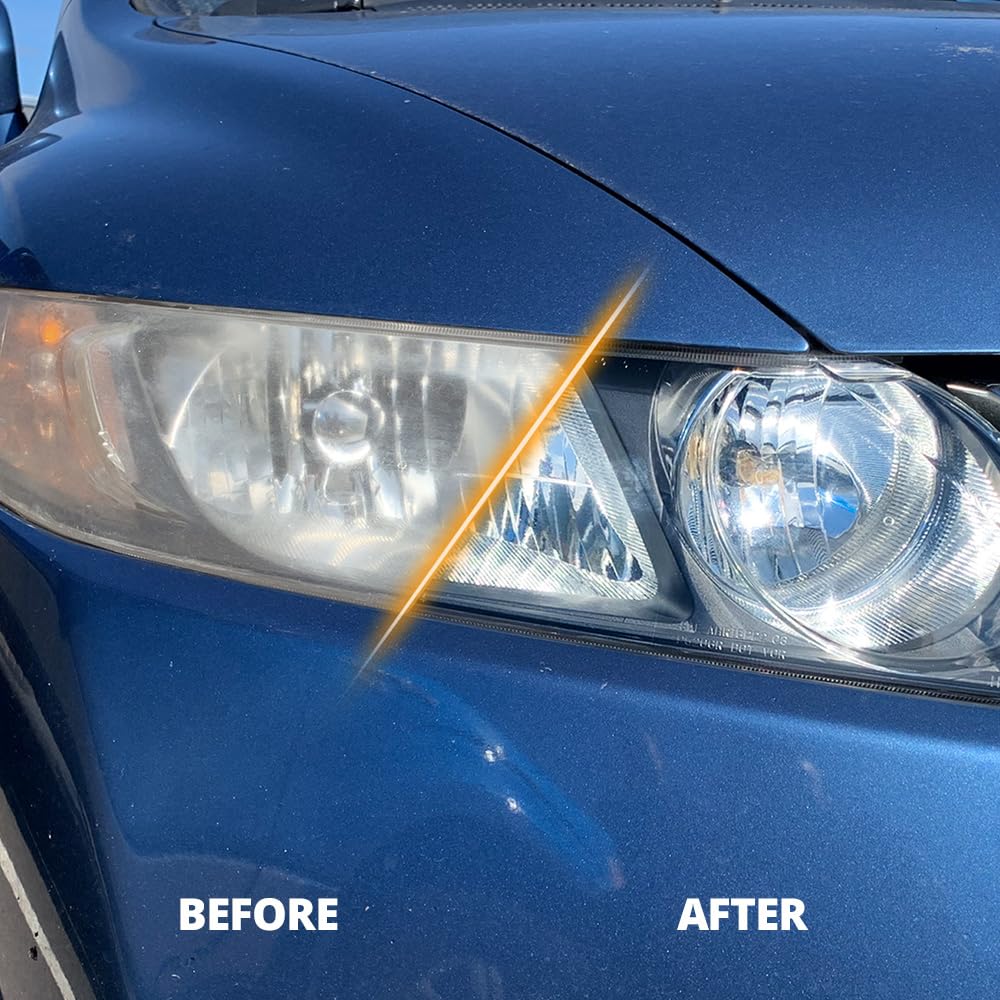 CERAKOTE® Ceramic Headlight Restoration Kit – Guaranteed To Last As Long As You Own Your Vehicle – Brings Headlights back to Like New Condition - 3 Easy Steps - No Power Tools Required - Image 3