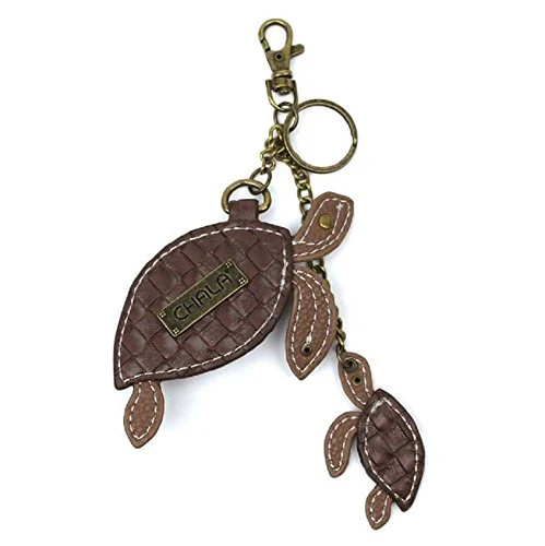 Chala Key Fob "Sea Turtle with Baby Turtle" - Image 2