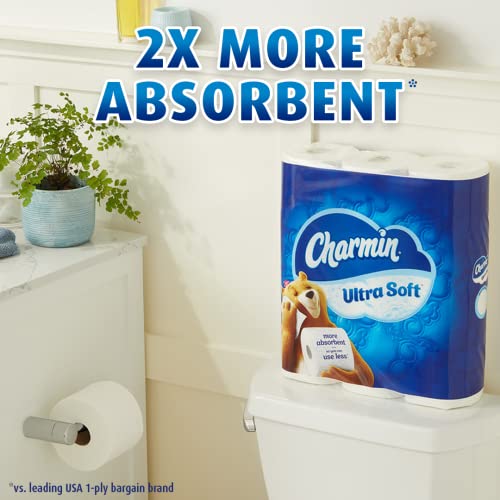 Charmin Ultra Soft Toilet Paper, 18 Super Mega Rolls = 108 Regular Rolls - Image 10
