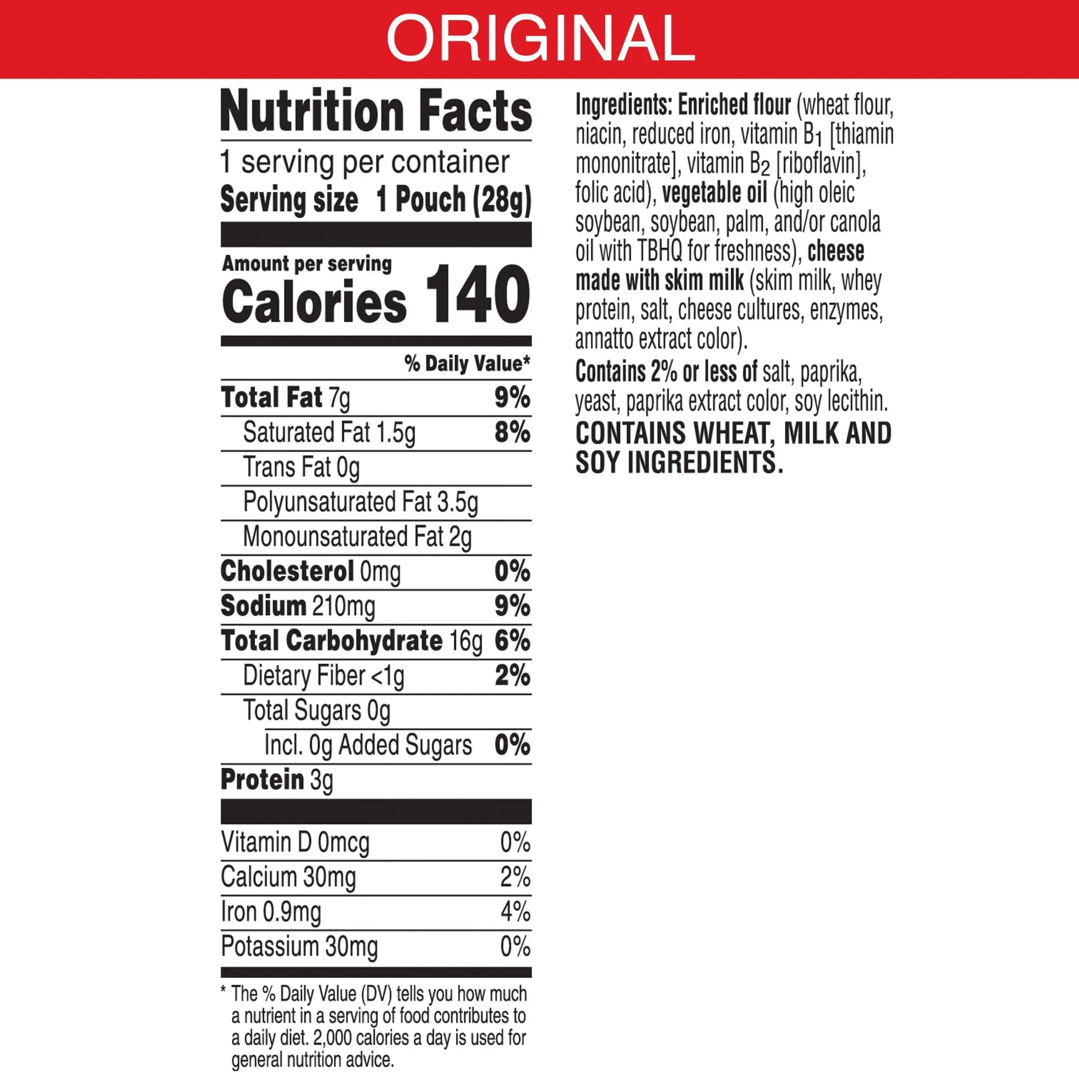 Cheez-It Cheese Crackers, Baked Snack Crackers, Lunch Snacks, Original (40 Packs) - Image 5