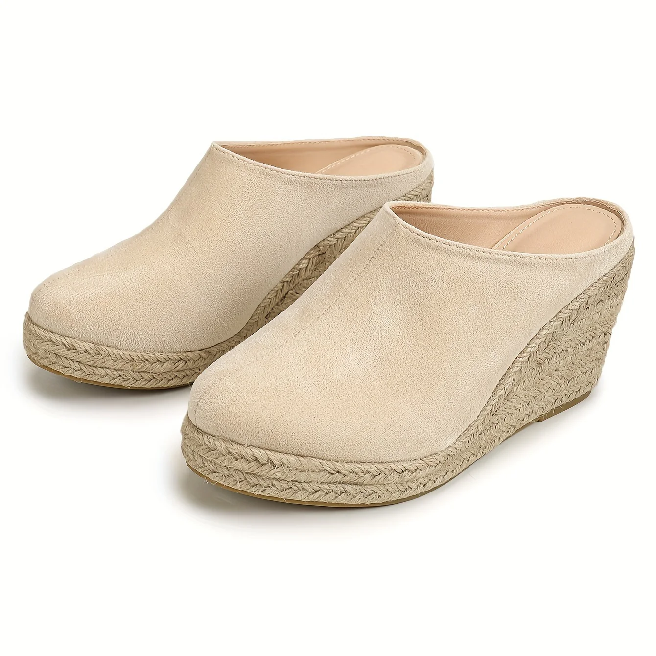 Chic Espadrille Wedge Sandals for Women - Comfortable Closed Toe Design, Easy Slip-On Access, Ideal for Casual Summer Wear & Stylish Outfits - Image 11