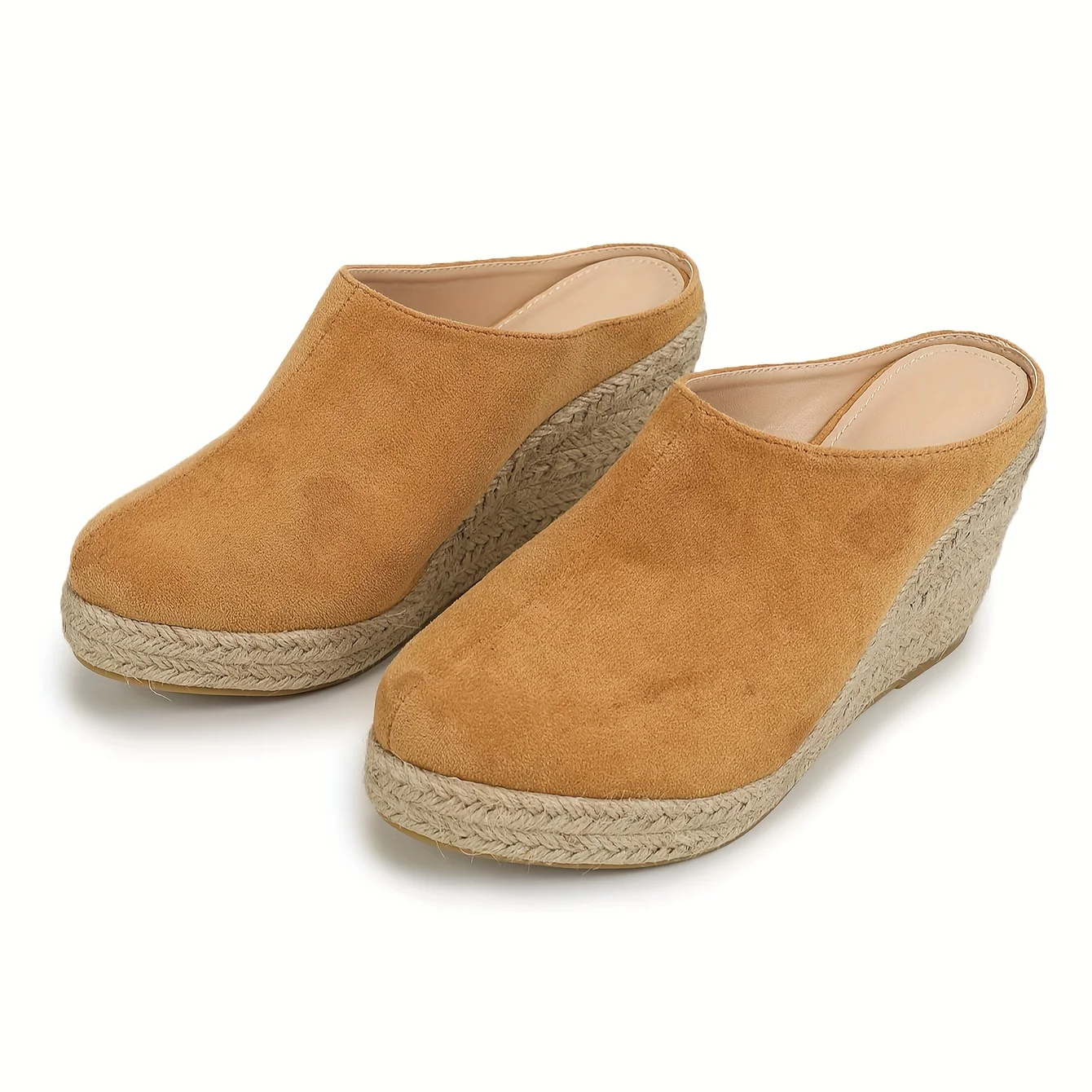 Chic Espadrille Wedge Sandals for Women - Comfortable Closed Toe Design, Easy Slip-On Access, Ideal for Casual Summer Wear & Stylish Outfits - Image 12