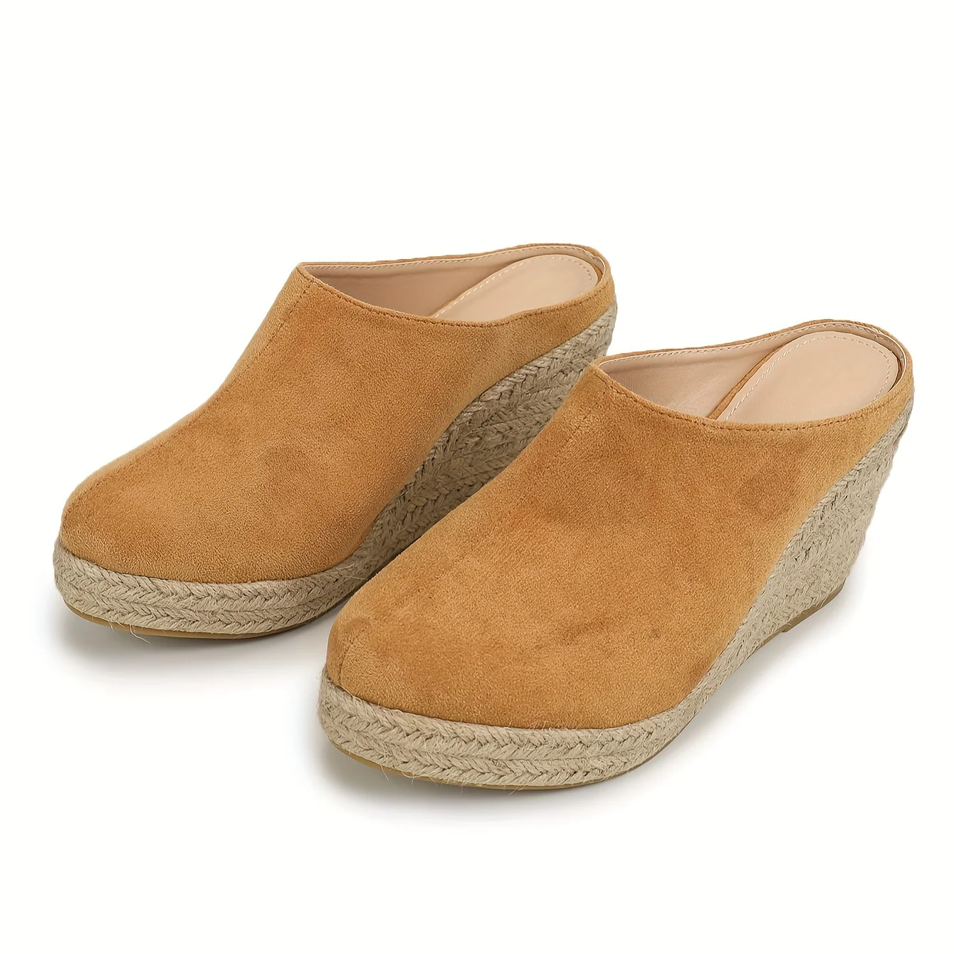 Chic Espadrille Wedge Sandals for Women - Comfortable Closed Toe Design, Easy Slip-On Access, Ideal for Casual Summer Wear & Stylish Outfits - Image 15