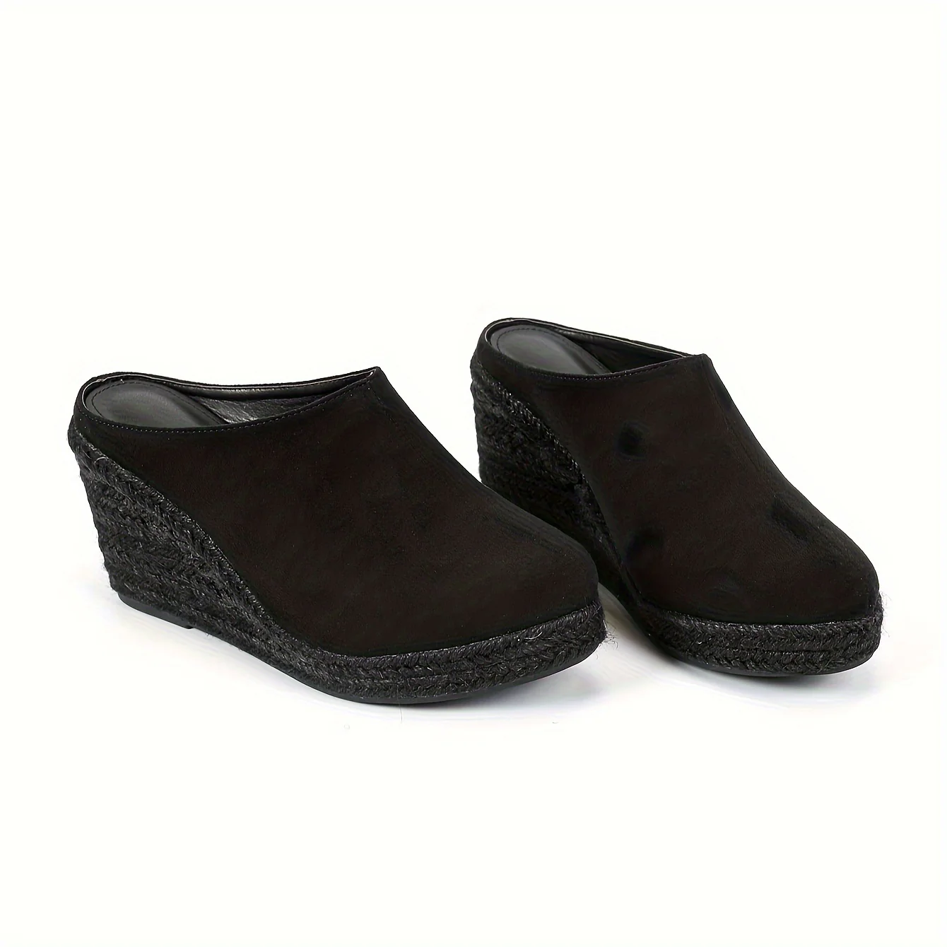 Chic Espadrille Wedge Sandals for Women - Comfortable Closed Toe Design, Easy Slip-On Access, Ideal for Casual Summer Wear & Stylish Outfits - Image 16