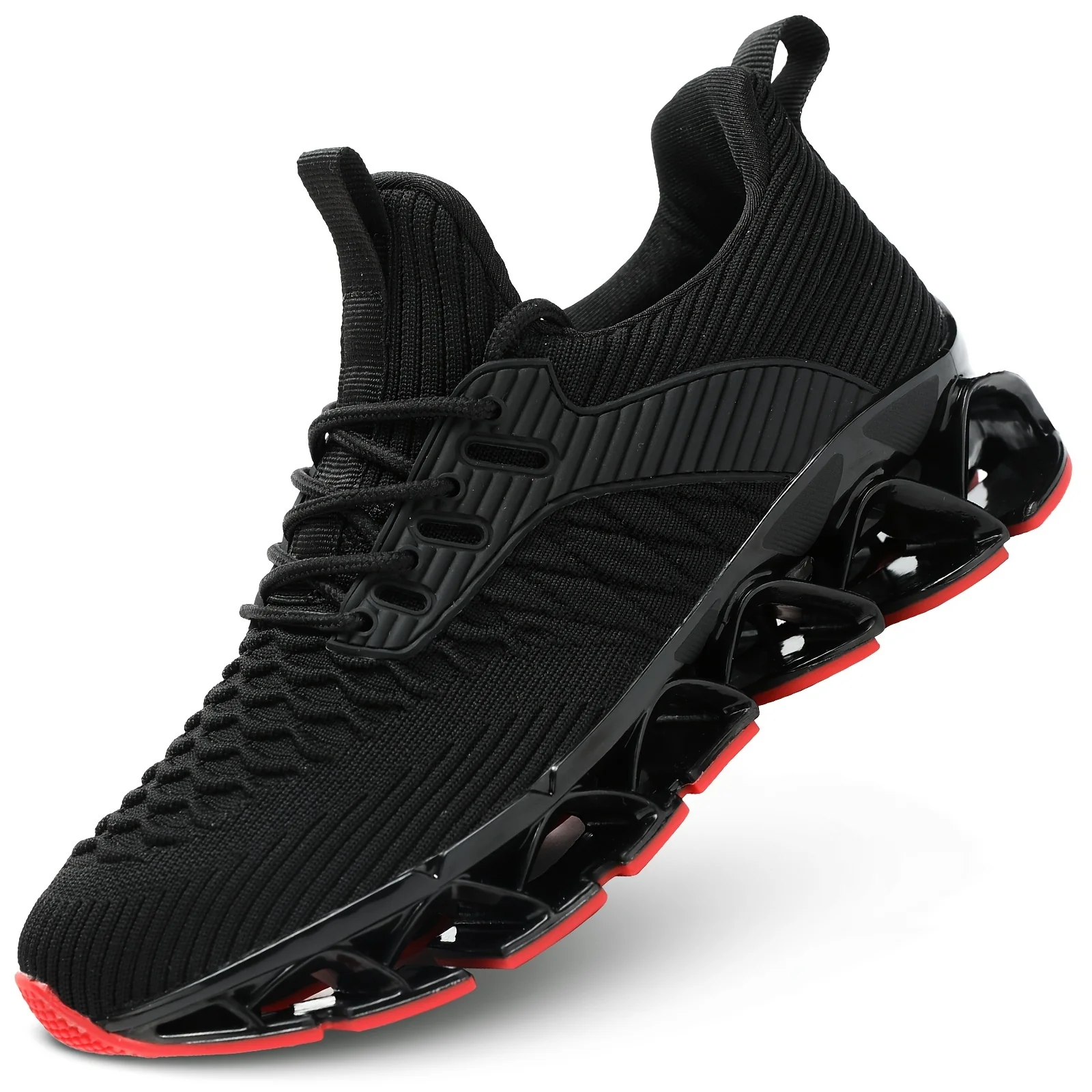 Chic Geometric Women's Sneakers for Fall – Breathable, Stabilizing, & All-Season Running Comfort - Image 3