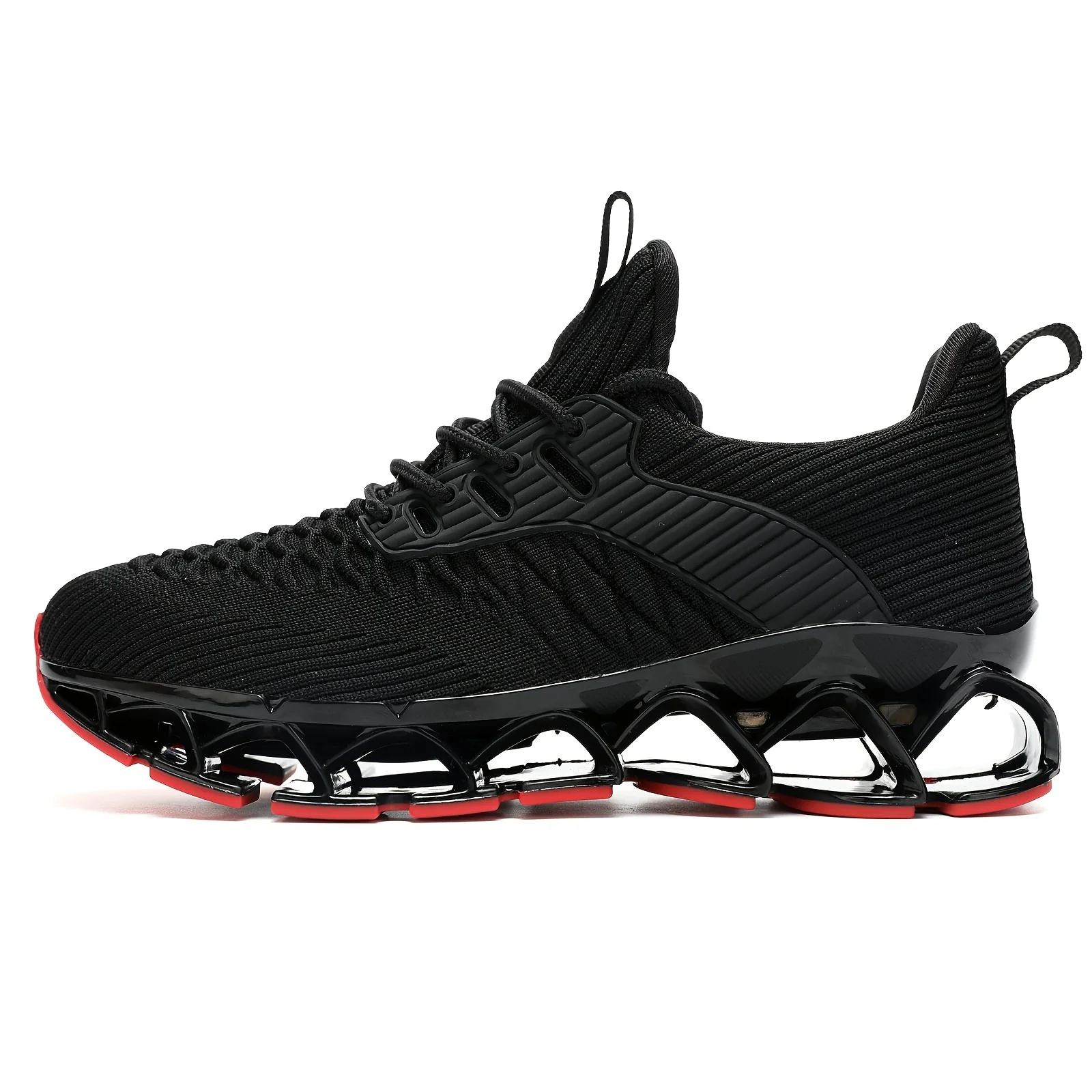 Chic Geometric Women's Sneakers for Fall – Breathable, Stabilizing, & All-Season Running Comfort - Image 4