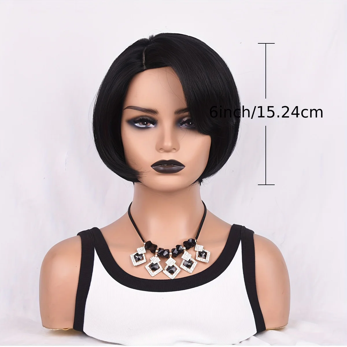 Chic Short Curly Pixie Wig - Synthetic Bob Style for Effortless Glamour - 6 Inch, Ideal for Daily Wear and Instant Makeover - Image 8