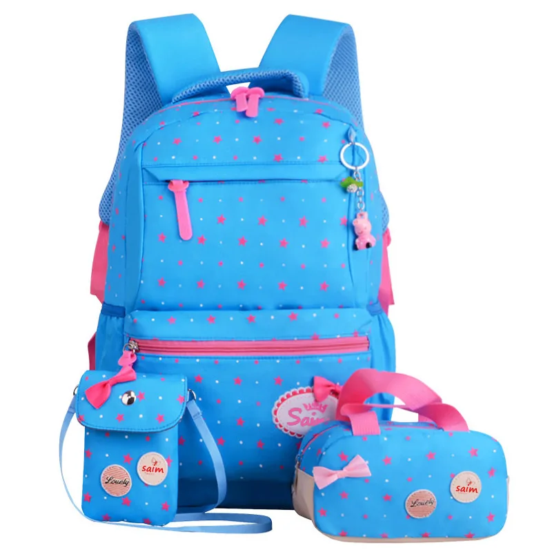 Children School Bags Teenagers Girls Printing Rucksack school Backpacks 3pcs/Set Mochila kids travel backpack Cute shoulder bag - Image 11