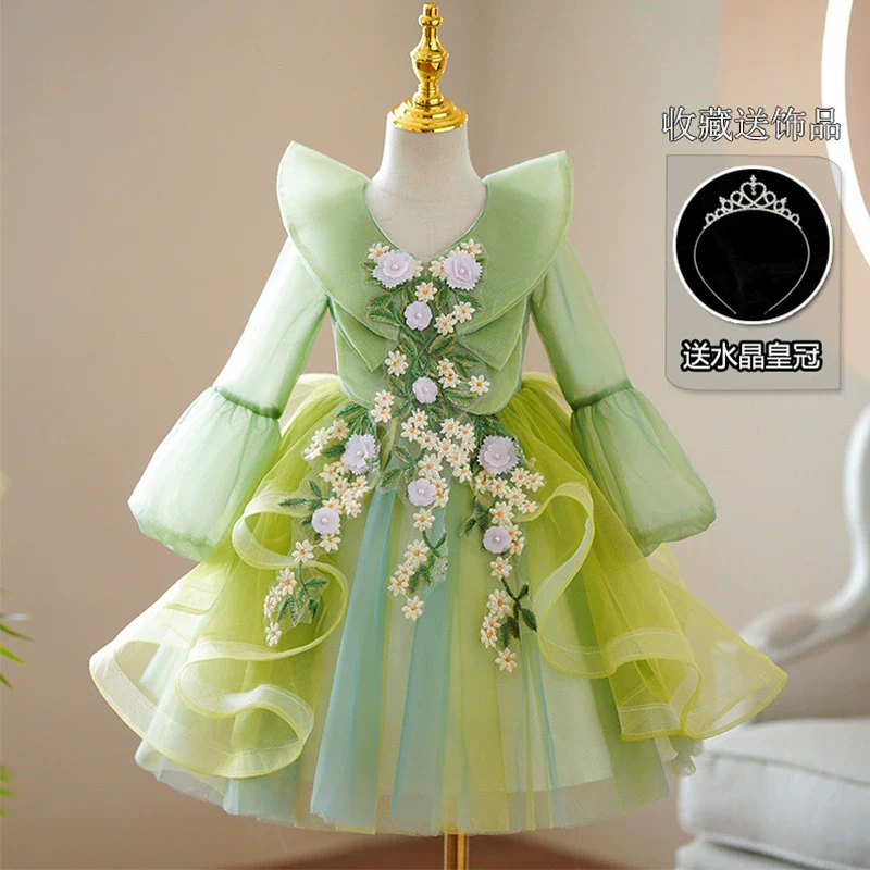 Children's Cute Princess Dress - Image 7