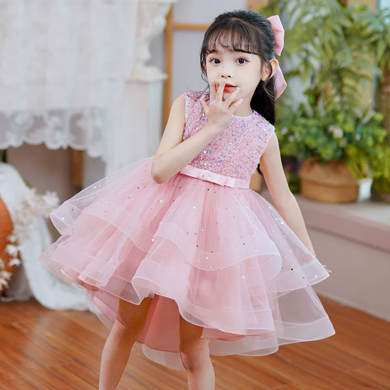 Children's Elegant Sequin Trailing Dress Piano - Image 6