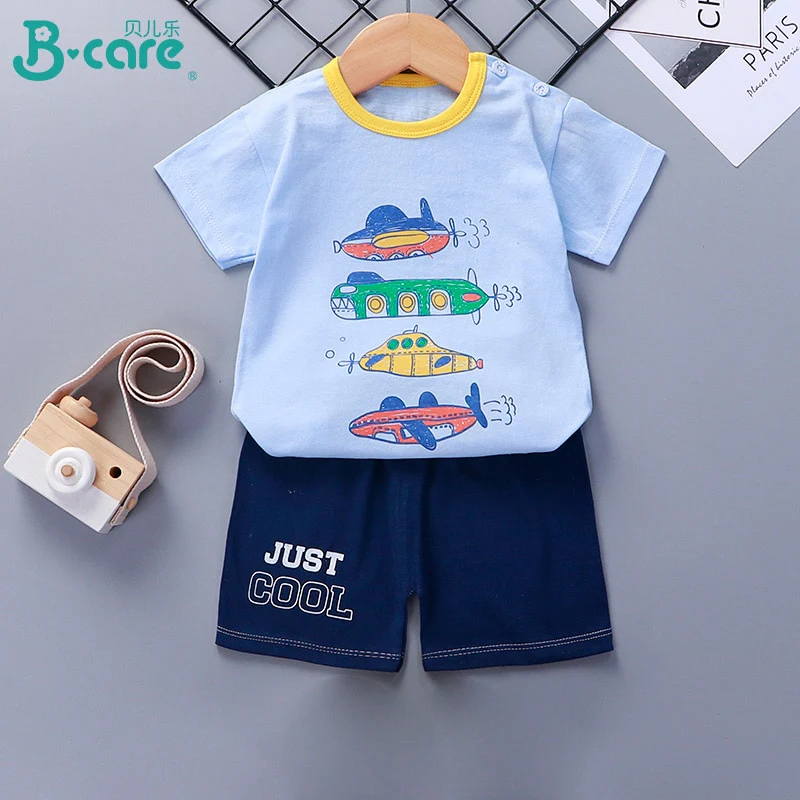 Children's Sets mother Kids Clothes Boys Girl T-shirt Shorts 2PCS Summer Cotton Short sleeve Baby Children Clothing Toddler Suit - Image 17