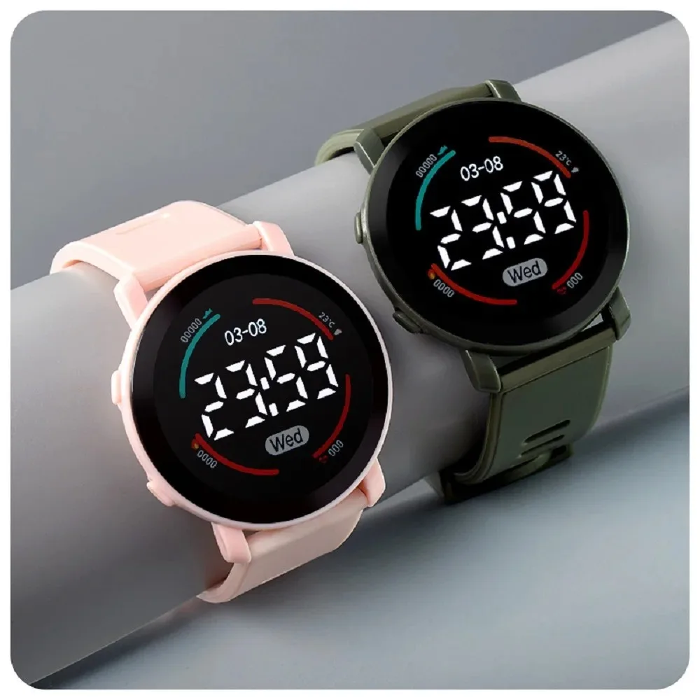Children's Watches Fashion Digital Watches for Kids Waterproof Sport LED Electronic Wristwatch Simple Boys Girls Student Clock - Image 2