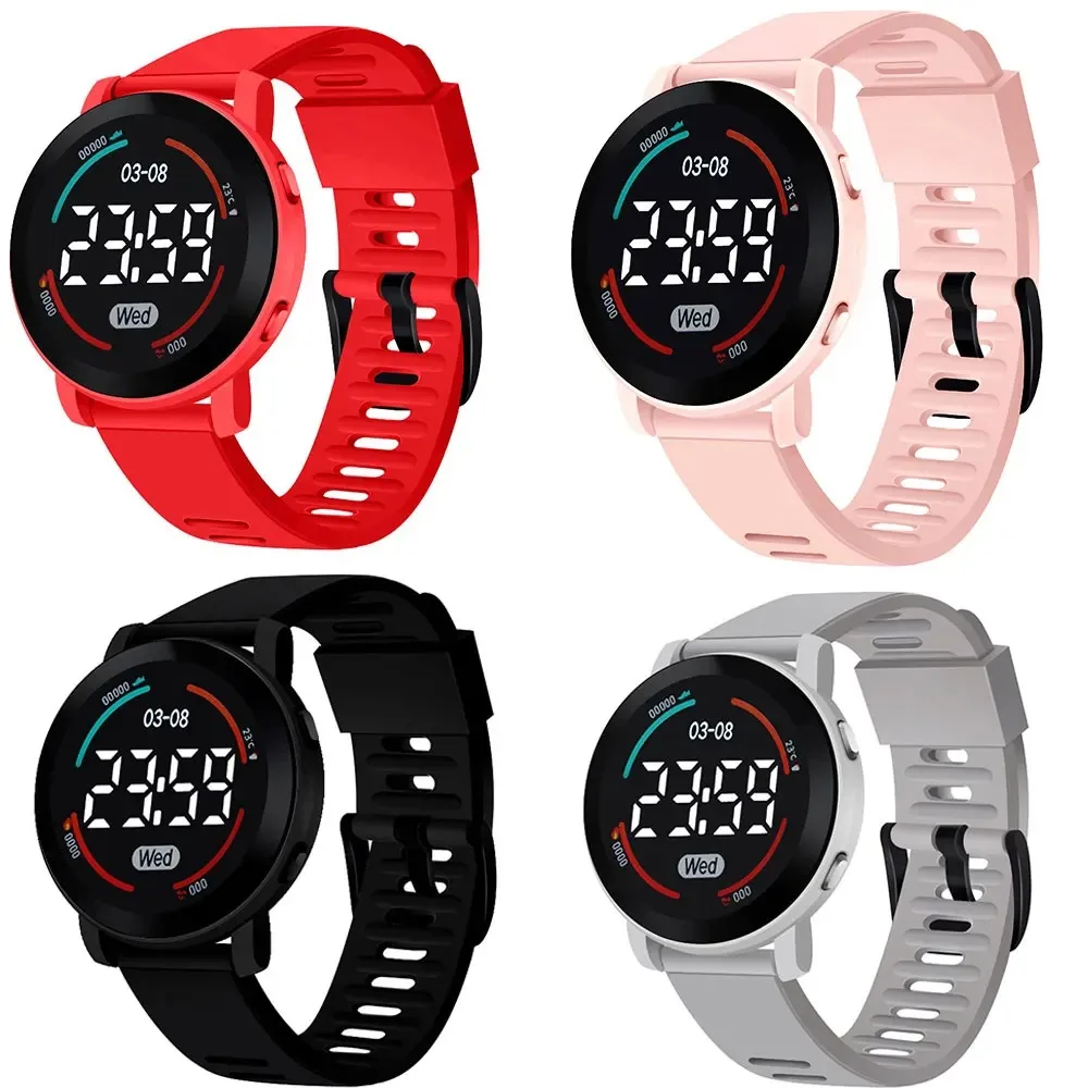 Children's Watches Fashion Digital Watches for Kids Waterproof Sport LED Electronic Wristwatch Simple Boys Girls Student Clock - Image 4