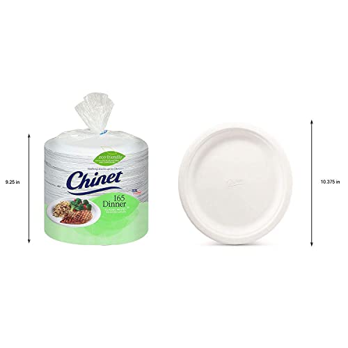 Chinet Chinet 10 3/8" Paper Dinner Plates (165Count),, () - Image 5