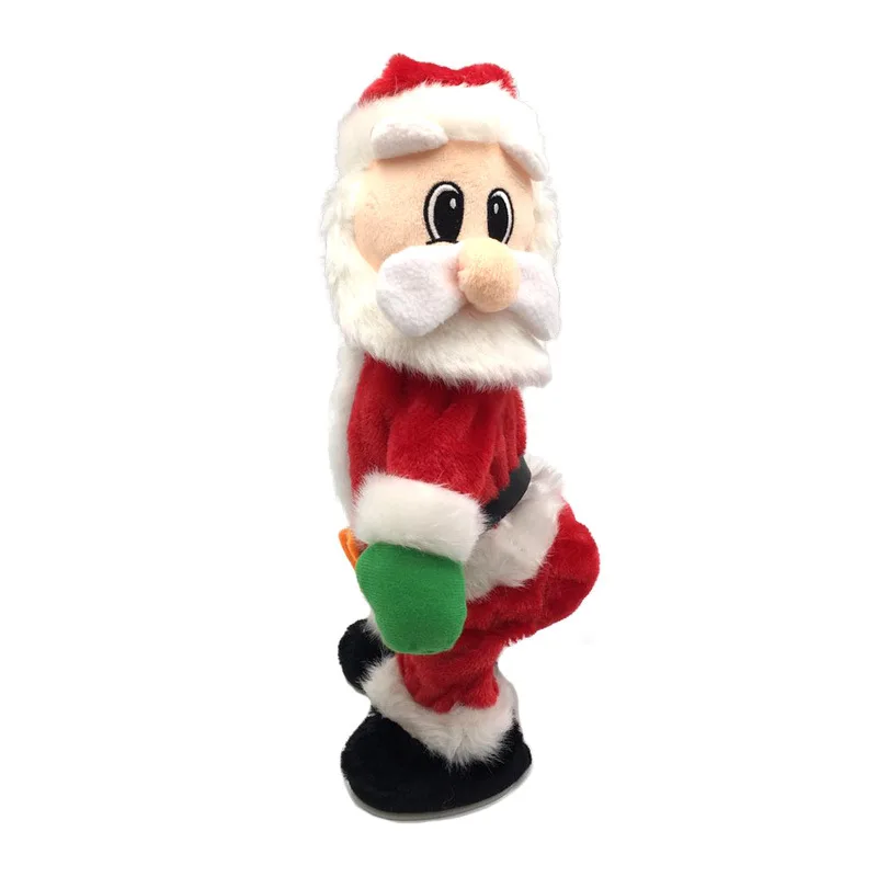 Christmas electric Santa Claus toys, dynamic hip shaking music, electric doll toys, Christmas decorations Christmas - Image 5