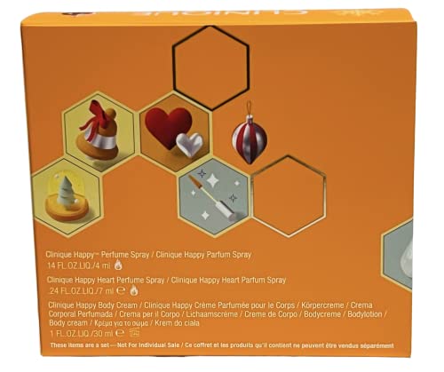 Clinique 3-Pc. Have A Little Happy Fragrance Set Perfume Spray, Body Cream Holiday 2022 - Image 3