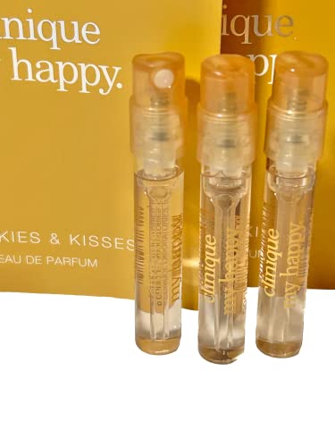 Clinique My Happy Cookies & Kisses Eau de Parfum Sample Vial 0.05 fl oz / 1.5 ml - 3 piece set - Image 2