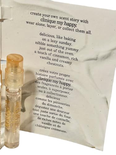 Clinique My Happy Cookies & Kisses Eau de Parfum Sample Vial 0.05 fl oz / 1.5 ml - 3 piece set - Image 3