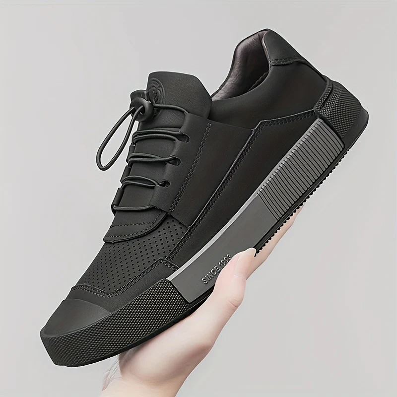 CLOHOO Brand Men'S Shoes with Rubber Soles, Stylish Sports Casual Shoes, Street-Style Skate Shoes, Popular New Breathable Soft-Soled Comfortable Men'S Shoes, Youth British Style Men'S Footwear. - Image 12