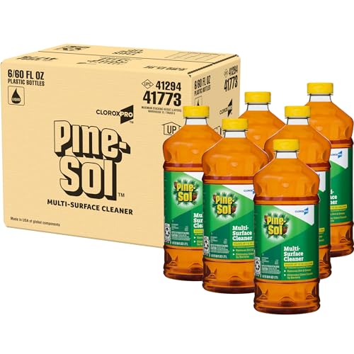 CloroxPro Pine-Sol Multi-Surface Cleaner, Original Pine, 60 Fluid Ounces, Pack of 6 (Package May Vary) - Image 11