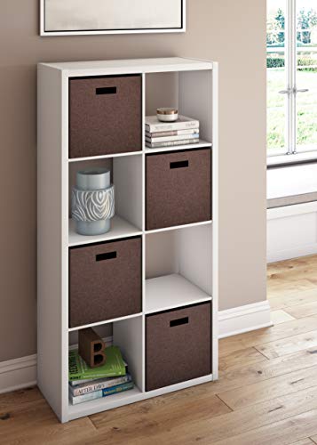 ClosetMaid 4583 Decorative Open Back 8-Cube Storage Organizer, White - Image 5