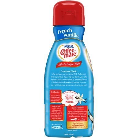 Coffee-Mate Liquid Coffee Creamer - Two (2) 32Fl oz Bottles of Smooth and Creamy, Coffee Creamer plus One Authentic CureCor Collective Sticker! (French Vanilla) - Image 3