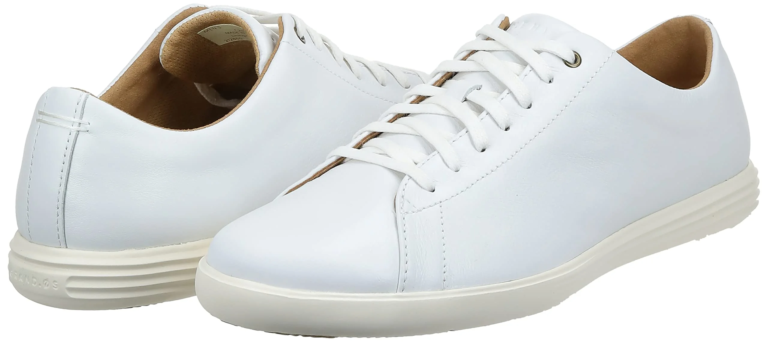 Cole Haan Men's Grand Crosscourt II Sneaker, White Leather, 11 - Image 13