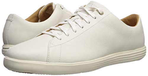 Cole Haan Men's Grand Crosscourt II Sneaker, White Leather, 11 - Image 3